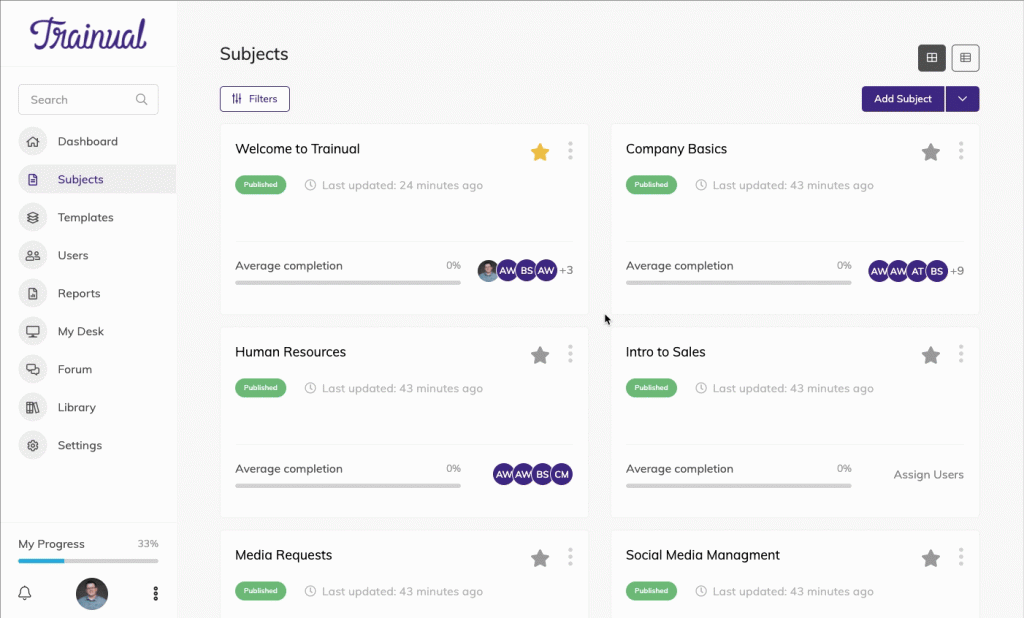 Trainual- Employee Development Software