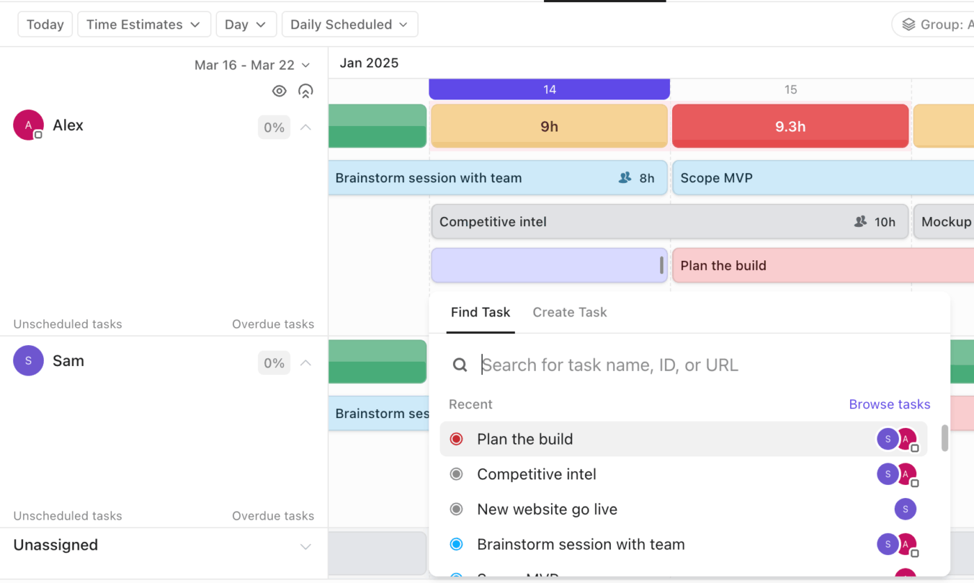 ClickUp: una valida alternativa a Workfront