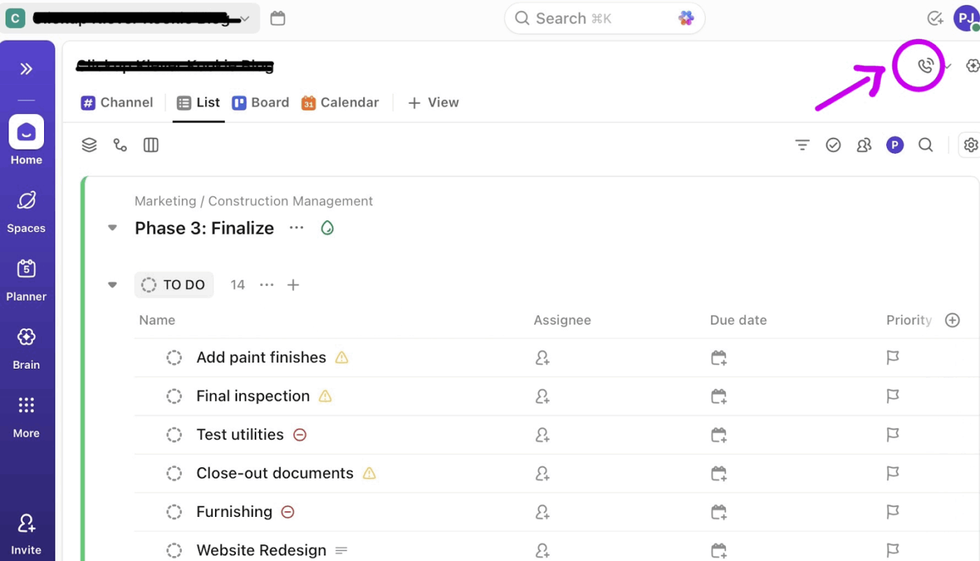 ClickUp SyncUP: how to replace internal product demos on google meet with clickup syncup