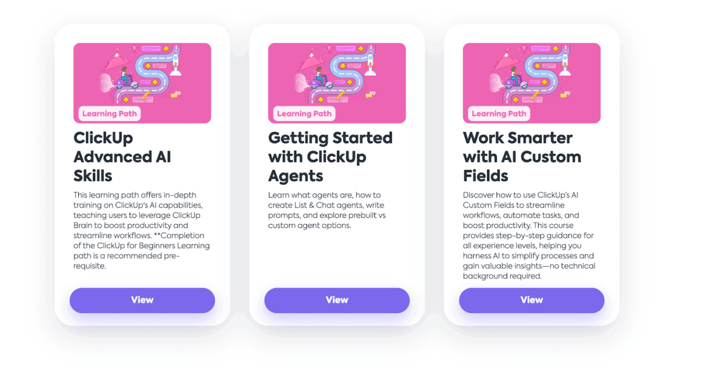 ClickUp’s University