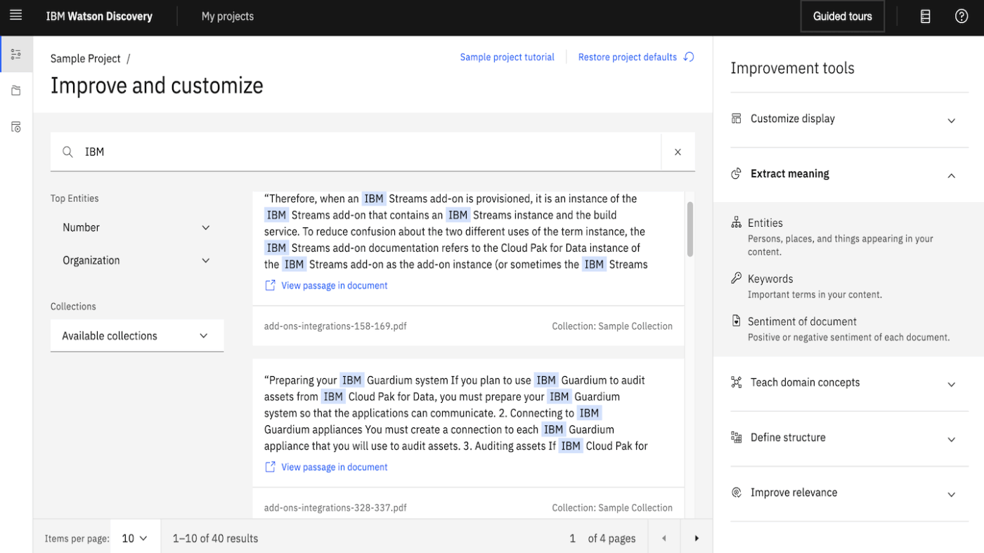 IBM Watson: Sentiment analysis tools for market research purposes