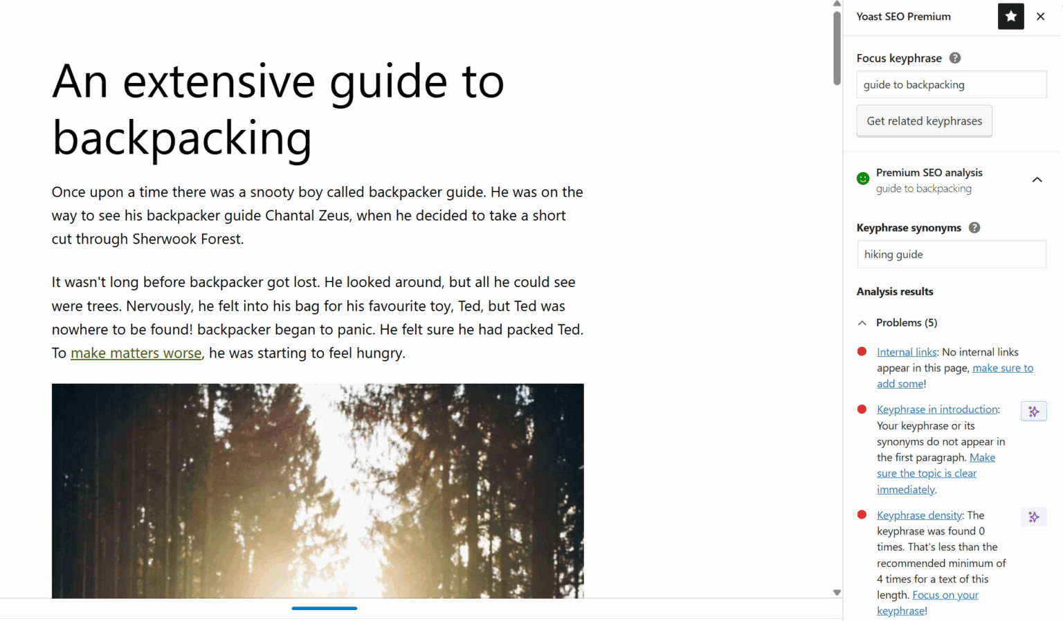 Yoast: SEO tools within WordPress