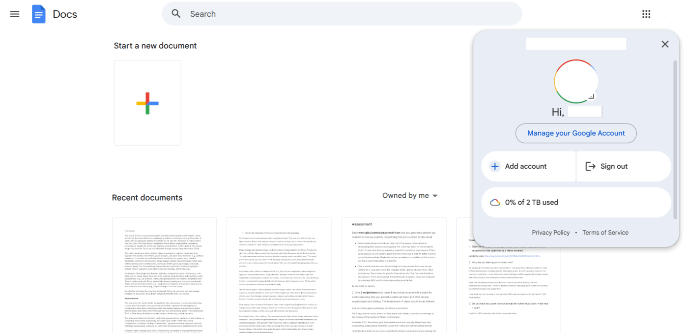 Google Không gian Làm việc