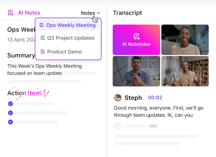 ClickUp AI Notetaker ClickUp-AI-Notetaker-1