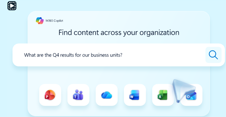 Copilot Search and connectors for finding information across Microsoft 365 and linked sources