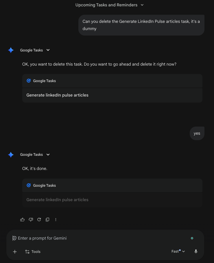 Delete tasks_How to use Gemini tasks