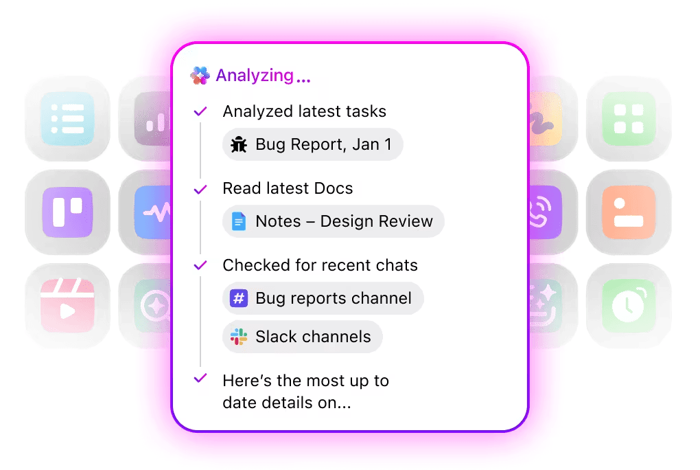 Find whatever file or document you need that’s spread all across your connected systems