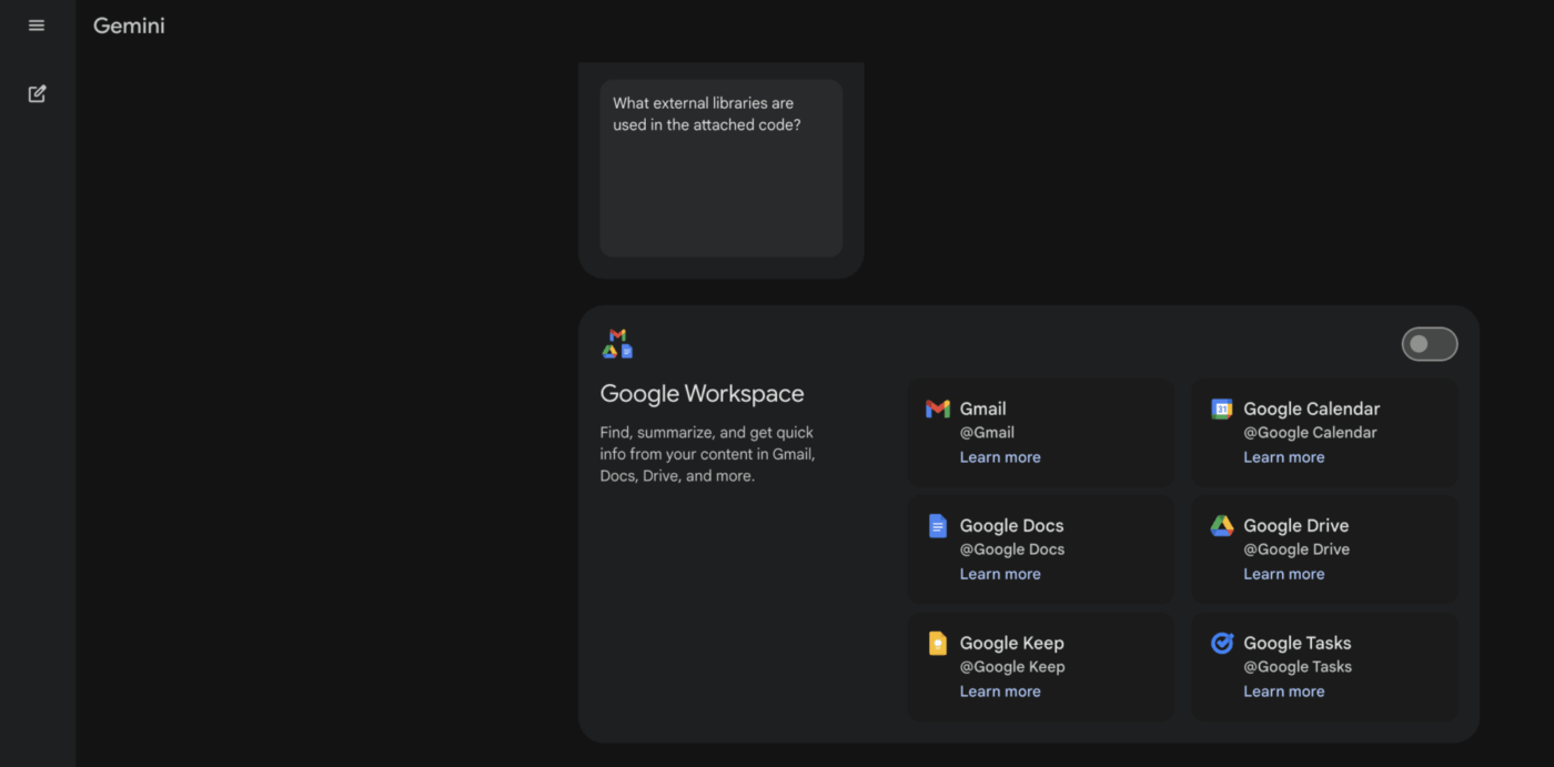 Extensions_How to use Gemini Tasks