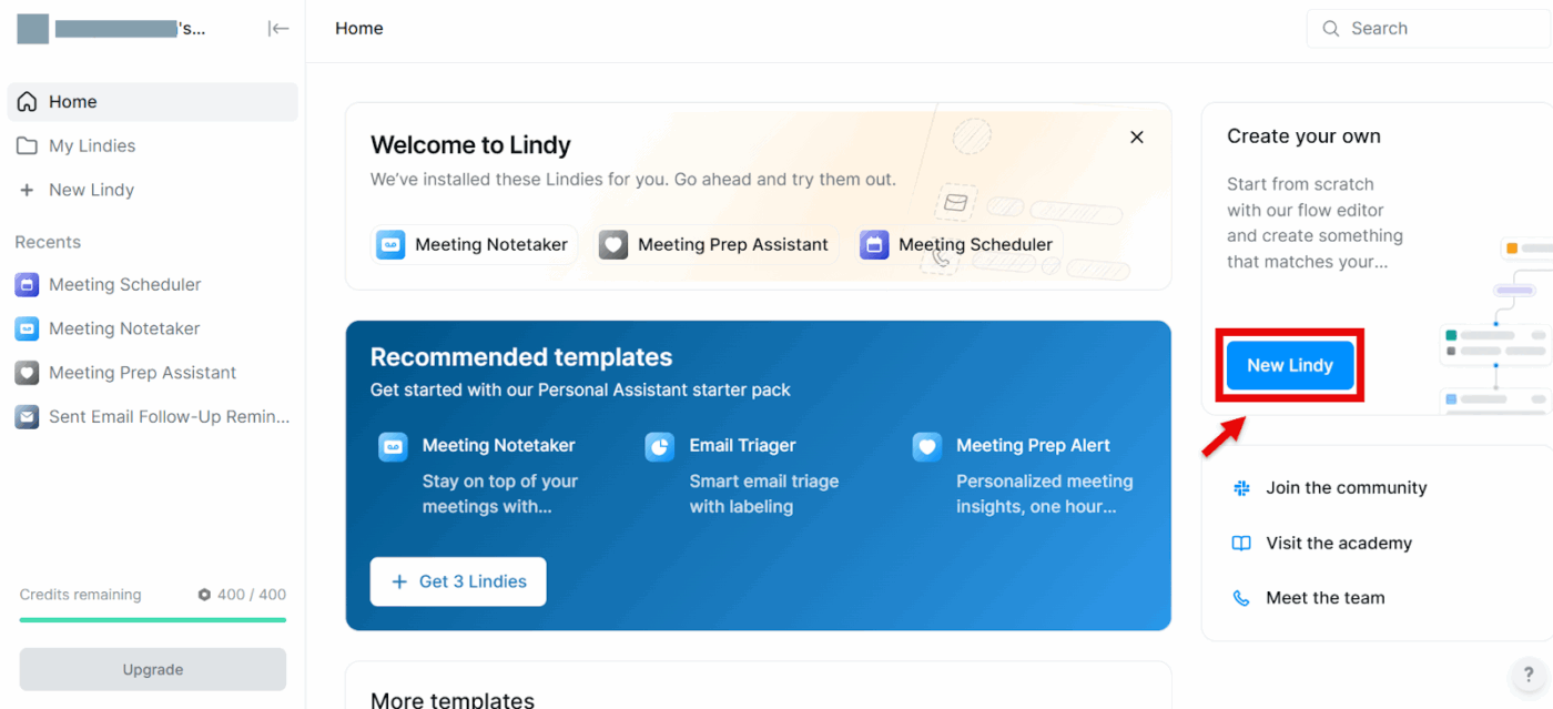 Lindy AI- sintra ai alternatives