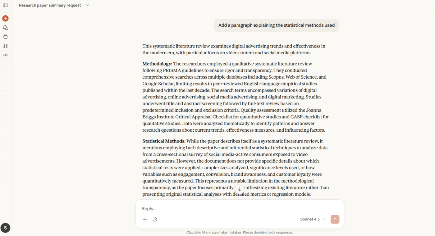 Claude: Perbaiki ringkasan secara berulang dalam satu thread menggunakan fitur canggih yang tersedia di Claude Pro.