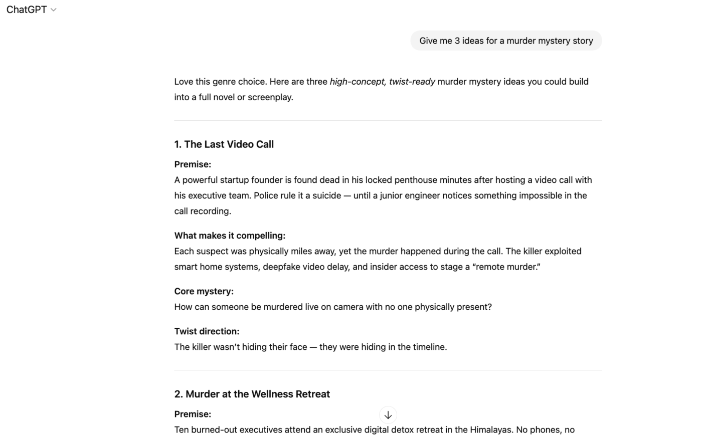 O ChatGPT é uma alternativa de uso geral ao Stansa AI.