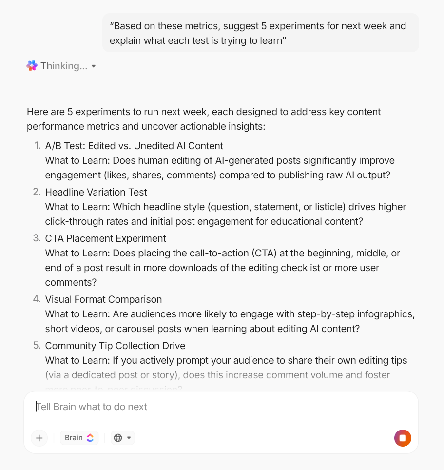 Summarize the feedback in this thread and turn it into a clean set of next steps with owners