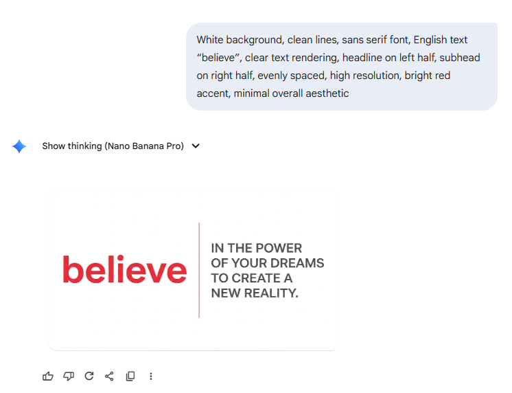 El póster de la marca: renderización del texto y control del diseño.