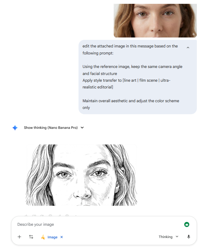 El empujón de la «transferencia de estilo».