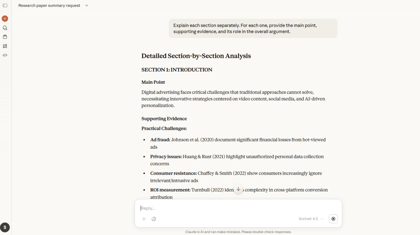 Claude: Jelajahi PDF yang kompleks secara mendalam untuk memahami bagian-bagian detail saat bekerja langsung di situs web.