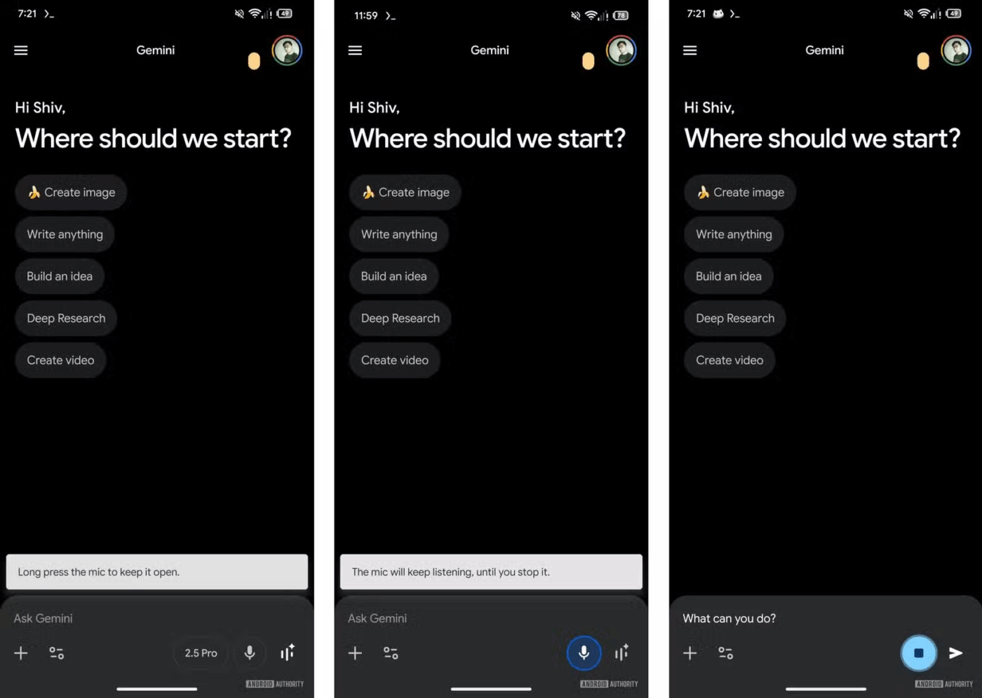 Google Gemini android app: How to Use Gemini Voice to Text