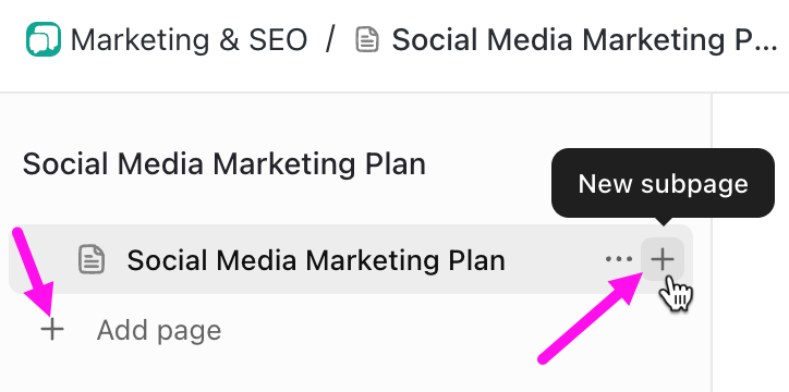 Verschachteln Sie alle Ihre Strategien mit ClickUp Docs: KI für die psychische Gesundheit