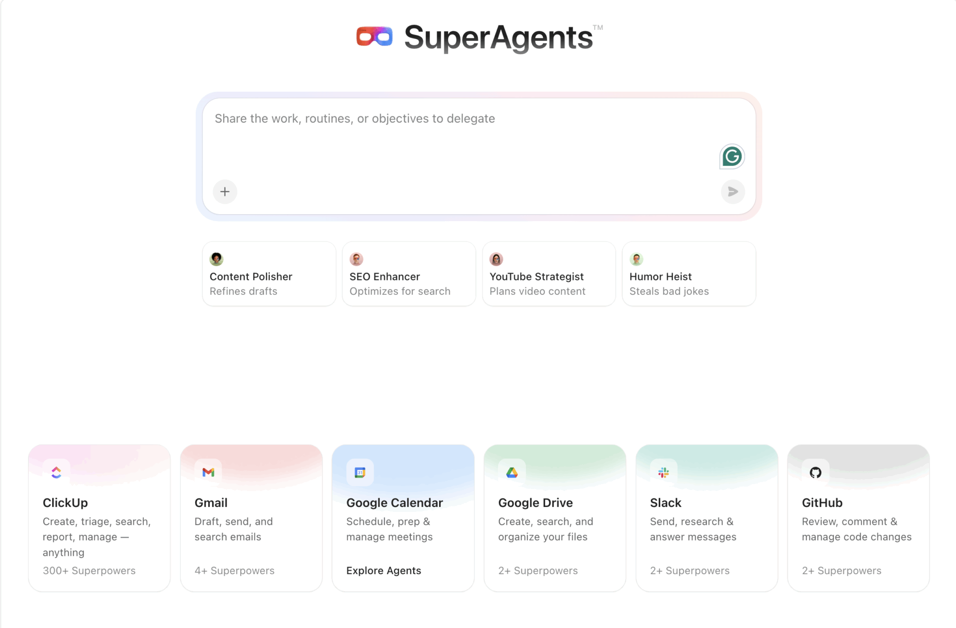 no-code Agent studio in clickup