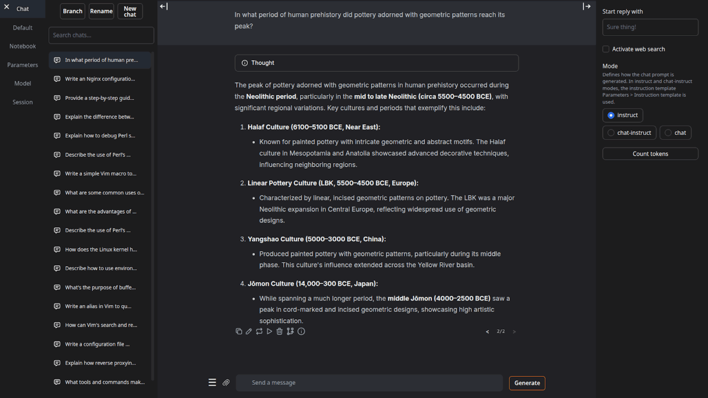 Tekstgeneratie Web UI: Beste offline AI-tools