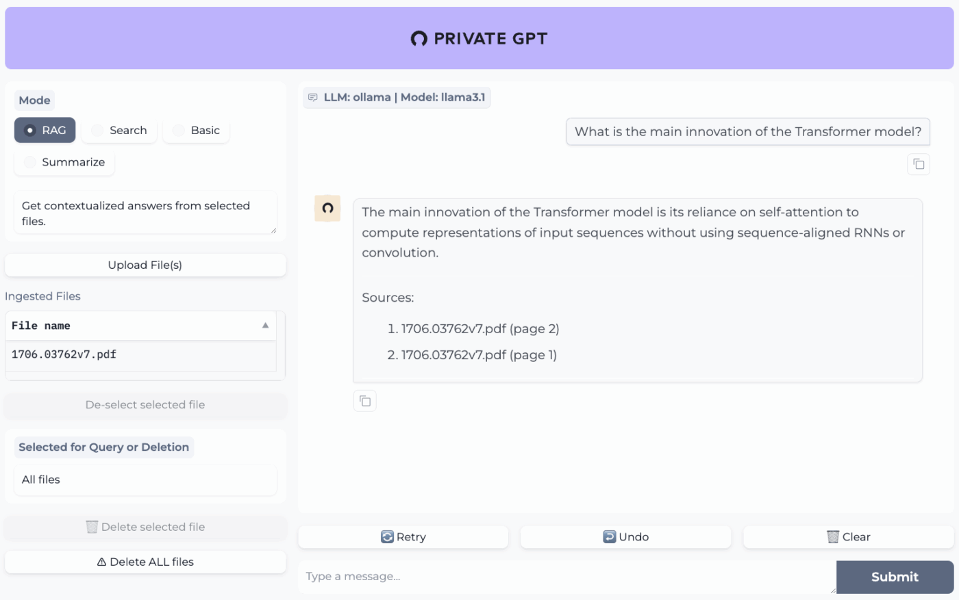 PrivateGPT: Best offline AI tools