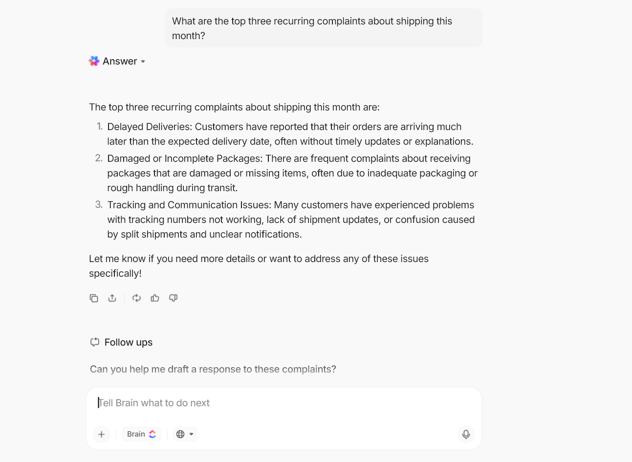ClickUp Brain: How AI Creates Aha Moments for Product Managers