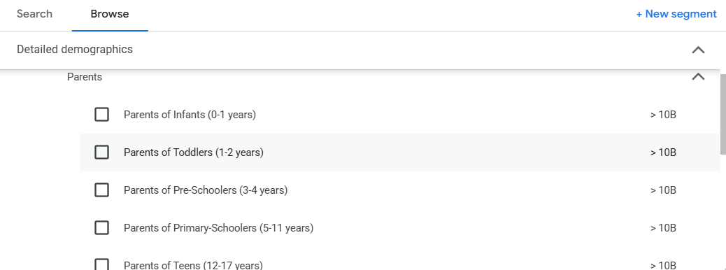 Detailed demographics : YouTube Ads Guide