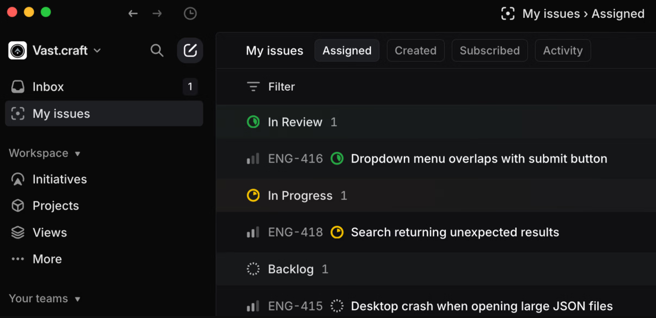 linear dashboard : Meegle Alternatives