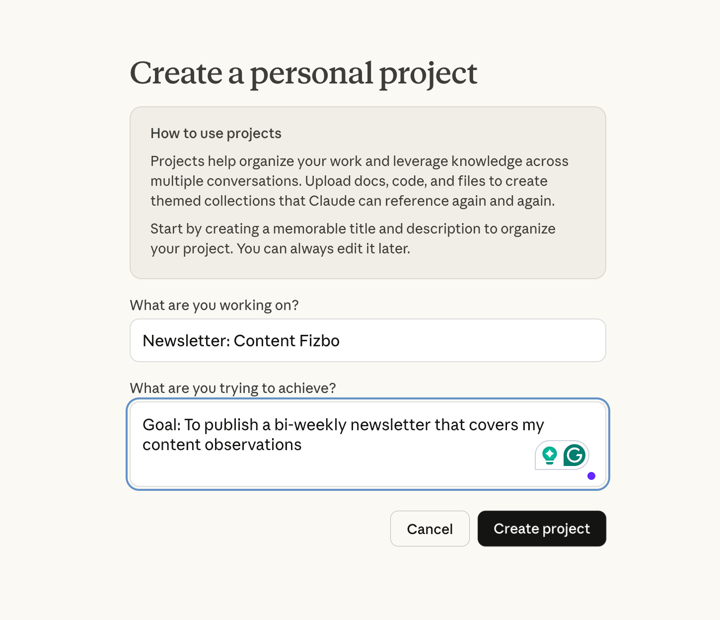 Como usar o Claude Projects (recursos, casos de uso e limites)