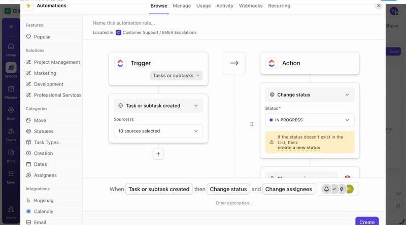 ClickUp Automation: Bardeen AI alternatives