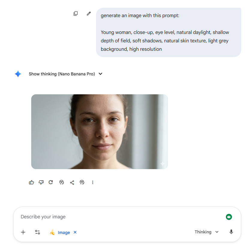 Indicaciones de Nano Banana: la indicación del director para retratos rápidos y realistas: indicaciones de Nano Banana.