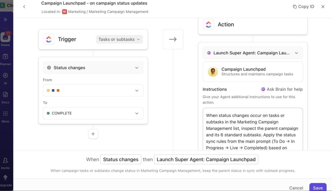 Campaign Launchpad Super Agent: Multi-step launch workflow powered by multi-agent collaboration