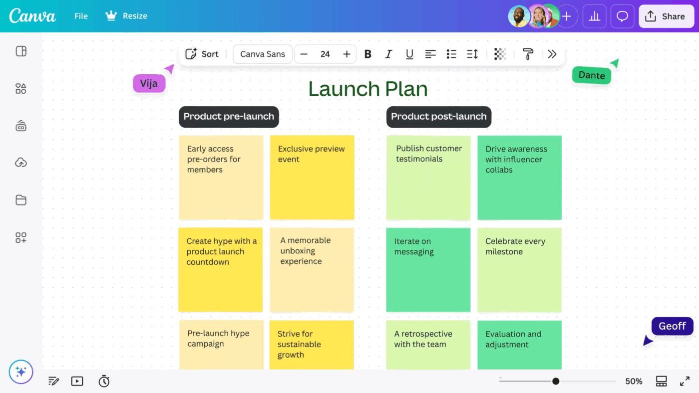 Canva Whiteboard: Jamboard Alternative