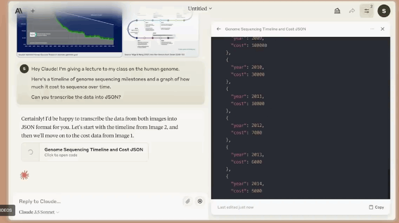 Claude 3.5 Sonnet - Tốt nhất cho việc tổng hợp nghiên cứu dài thành các thông tin GTM rõ ràng.
