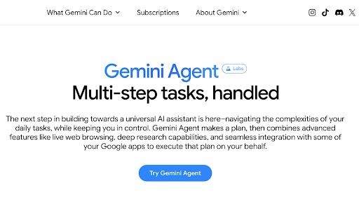 Why Use Google Gemini for AI Agents