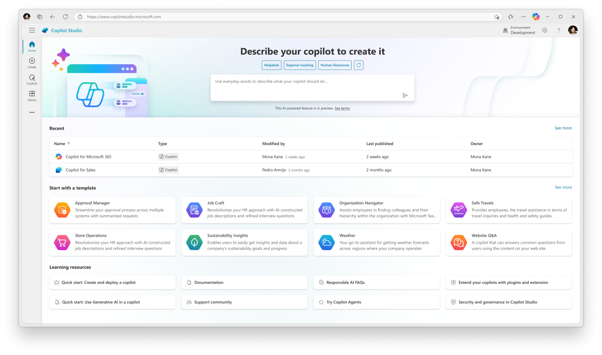 Bảng điều khiển Microsoft