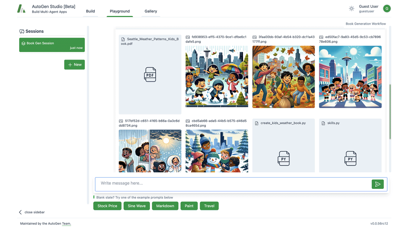 AutoGen gösterge paneli: Mandolin AI alternatifleri