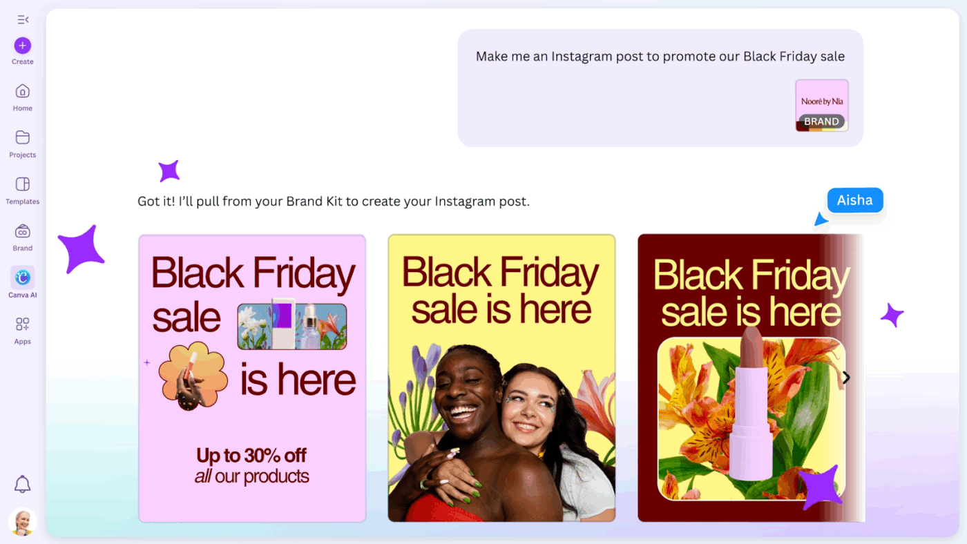 Canva dashboard : AI Tools That Replace Entire Teams
