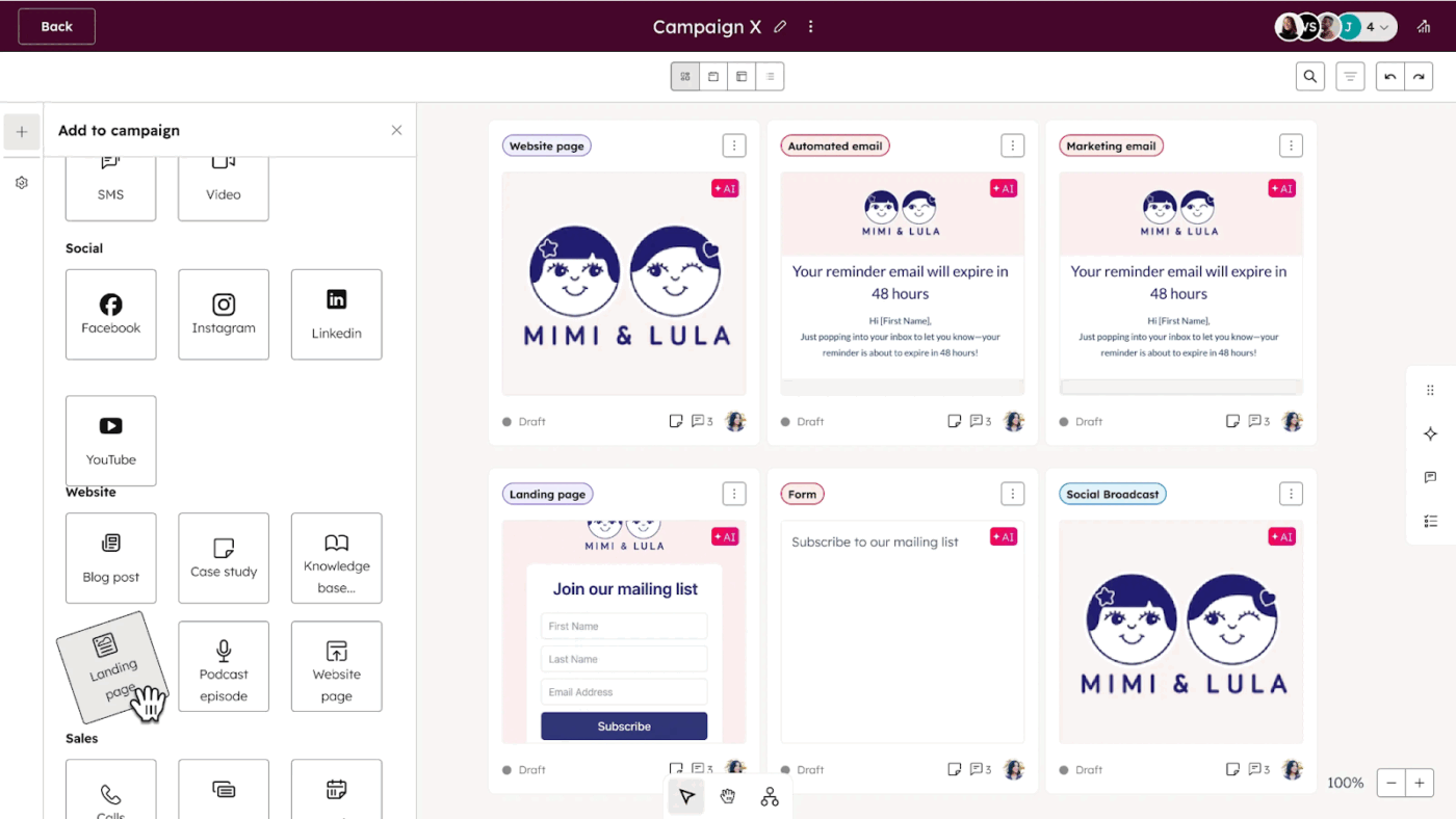 HubSpot dashboard : AI Tools That Replace Entire Teams