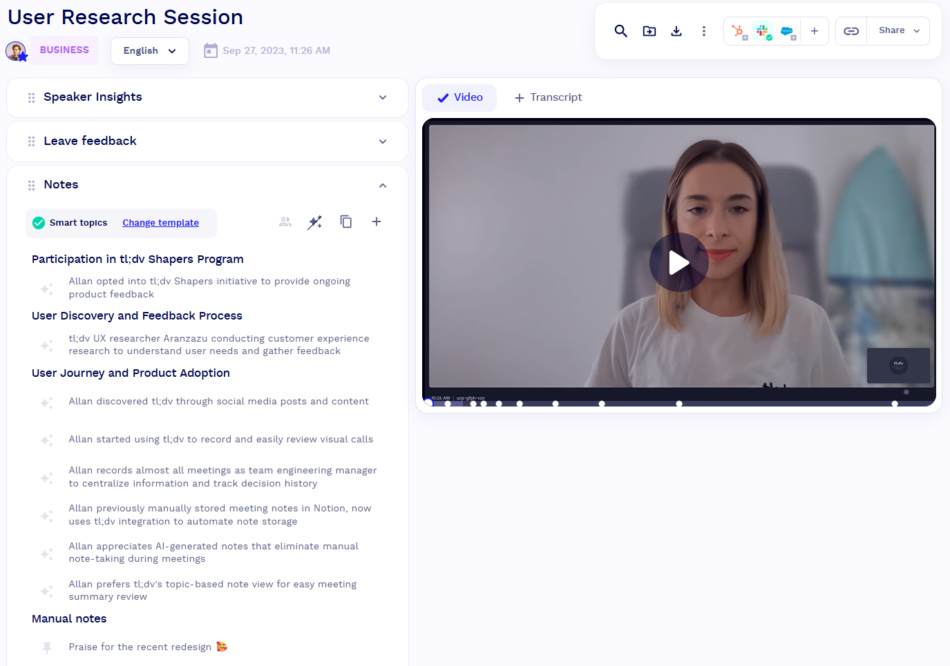 แดชบอร์ดสรุปแบบกระชับ