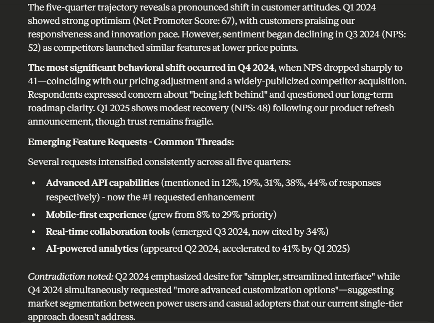 summaries of five different market research reports : how to use Claude multi-doc summarization