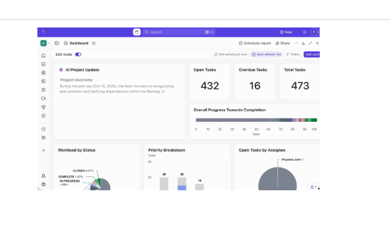 Табло на ClickUp: Наръчник за проследяване на OKR