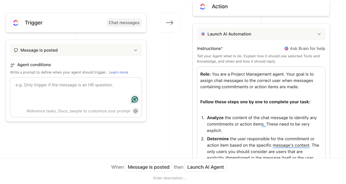 Automatizujte inženýrské pracovní postupy pomocí ClickUp Automations + Super Agents: jak mohou vedoucí inženýři používat ClickUp SyncUp pro synchronizaci revize kódu
