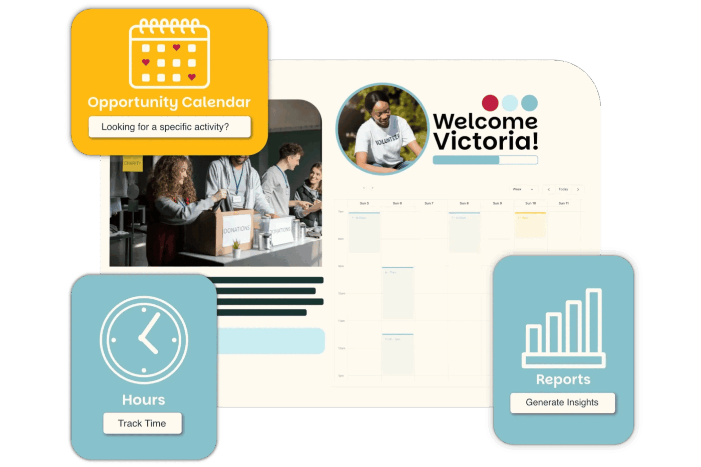 Better Impact: Volunteer management solution to track engagement, hours, and program performance insights