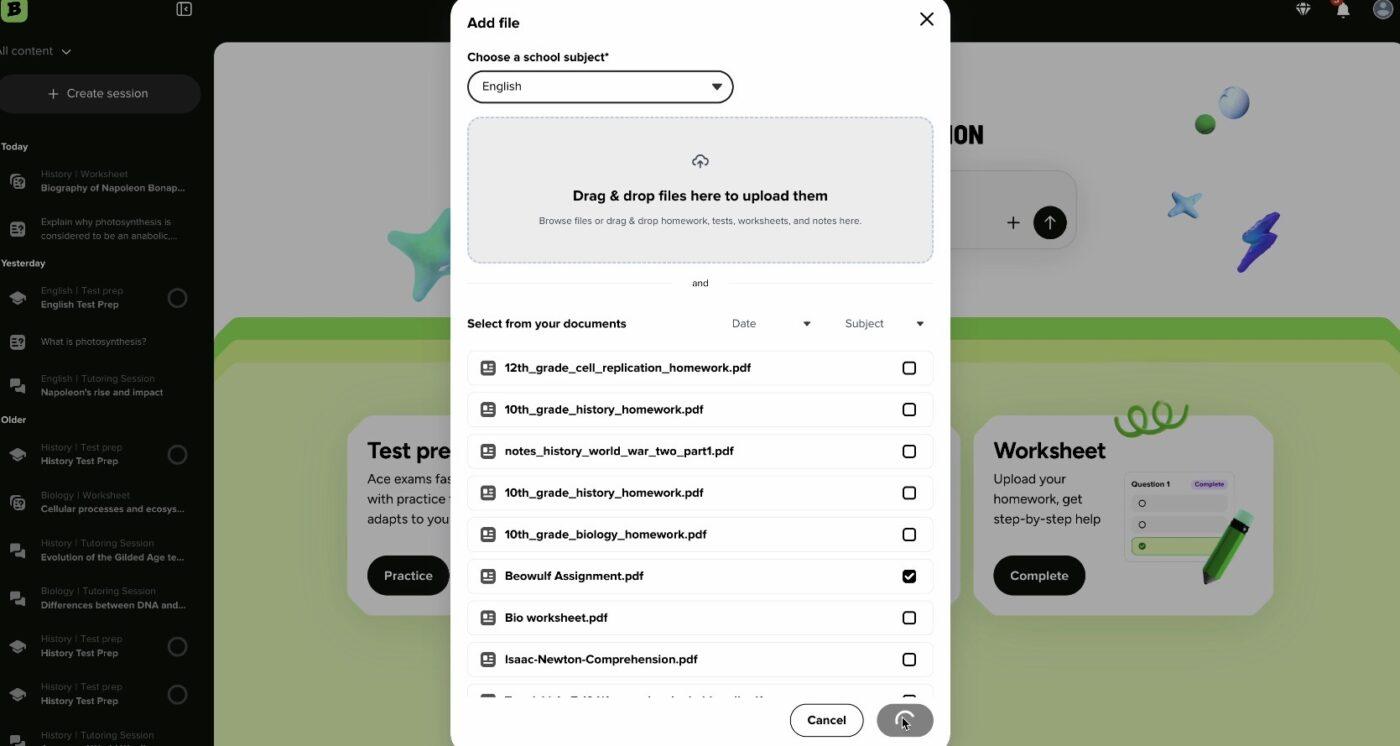 Brainly AI: Homework helper answering questions while protecting your account privacy