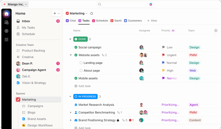 Asana vs. ClickUp: What Small Businesses Need Now