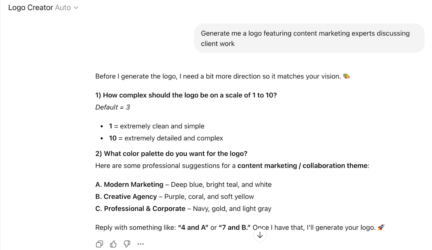 Logo Creator (Best for generating fast brand identity concepts for agency clients)