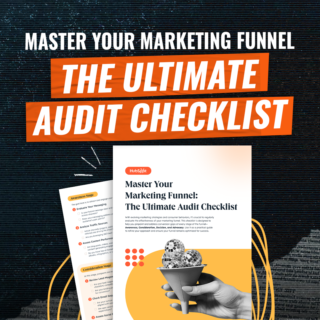 HubSpot's Marketing Funnel Audit Checklist