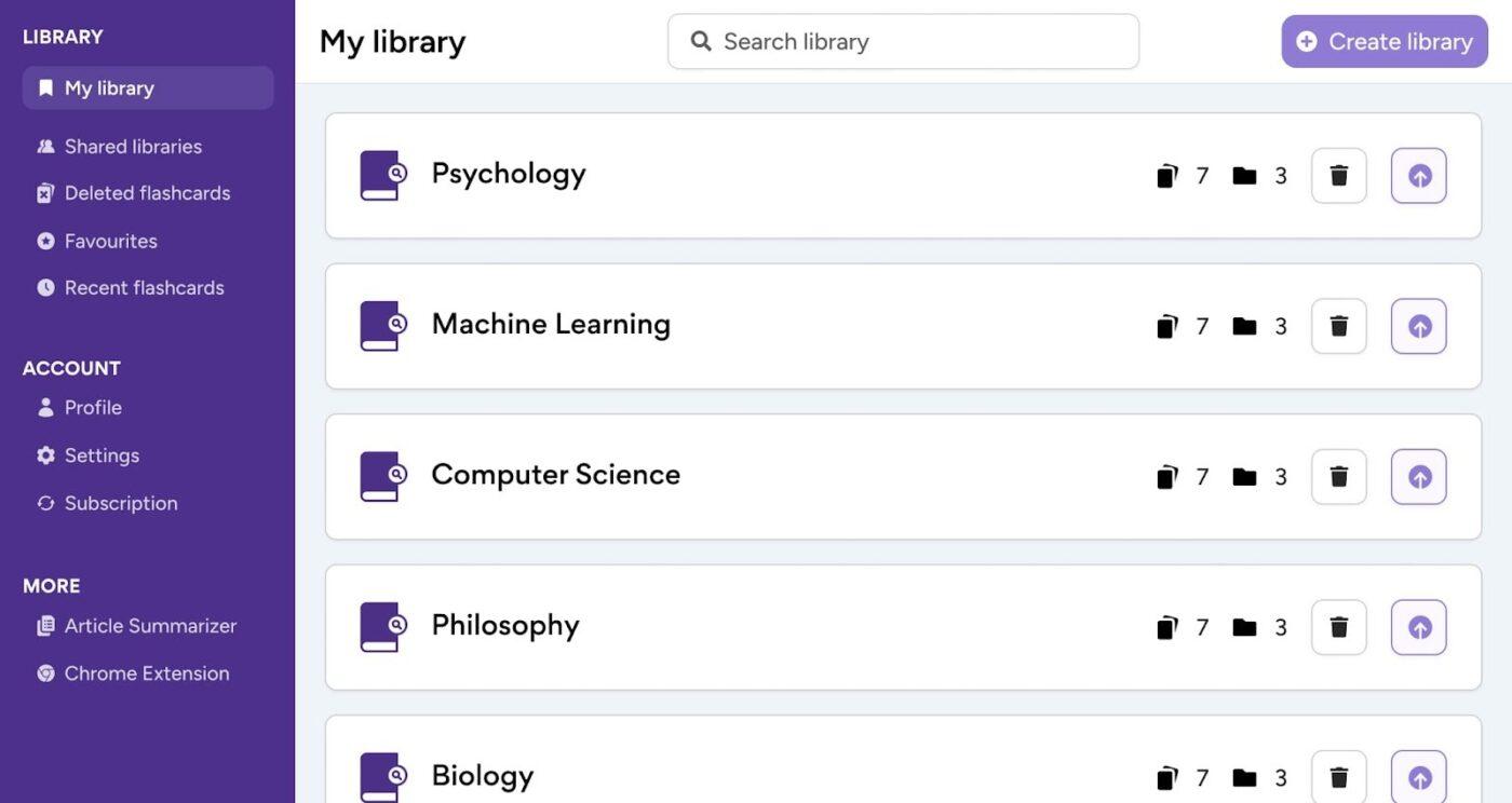 Scholarcy (Best for turning long documents into citation-friendly summaries)