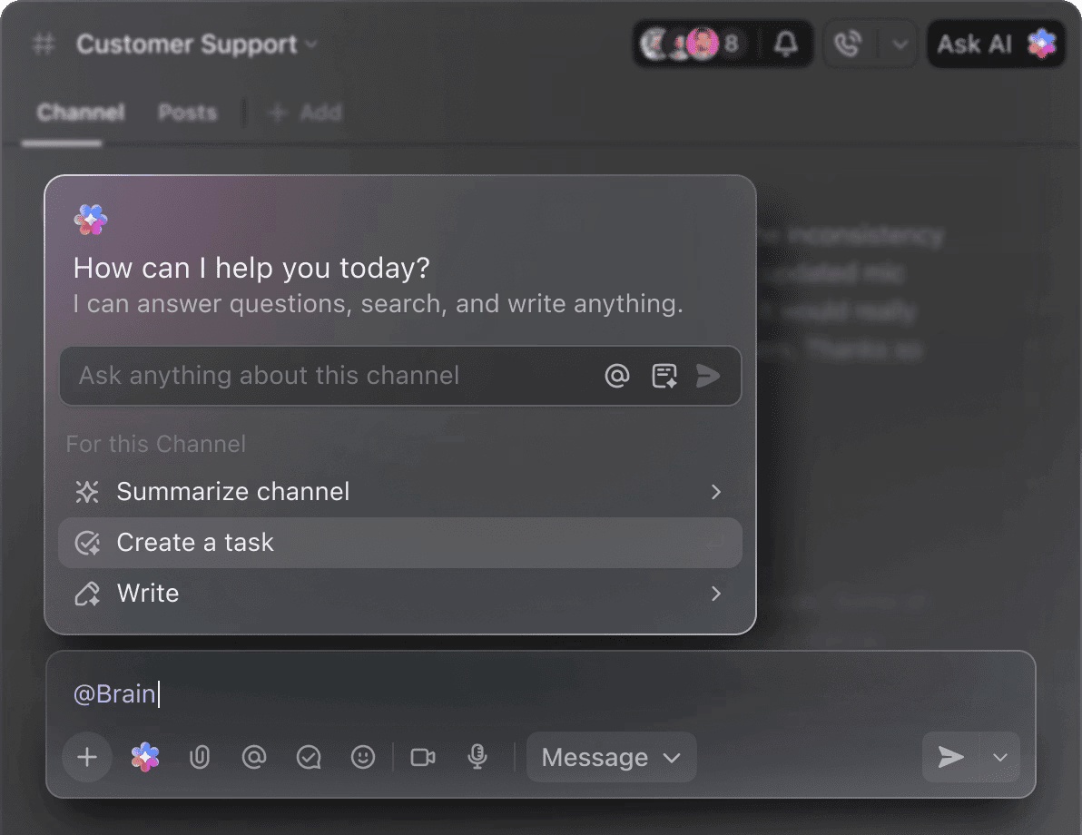 Alakítsa át pénzügyi menedzsmentjét a ClickUp Brain segítségével