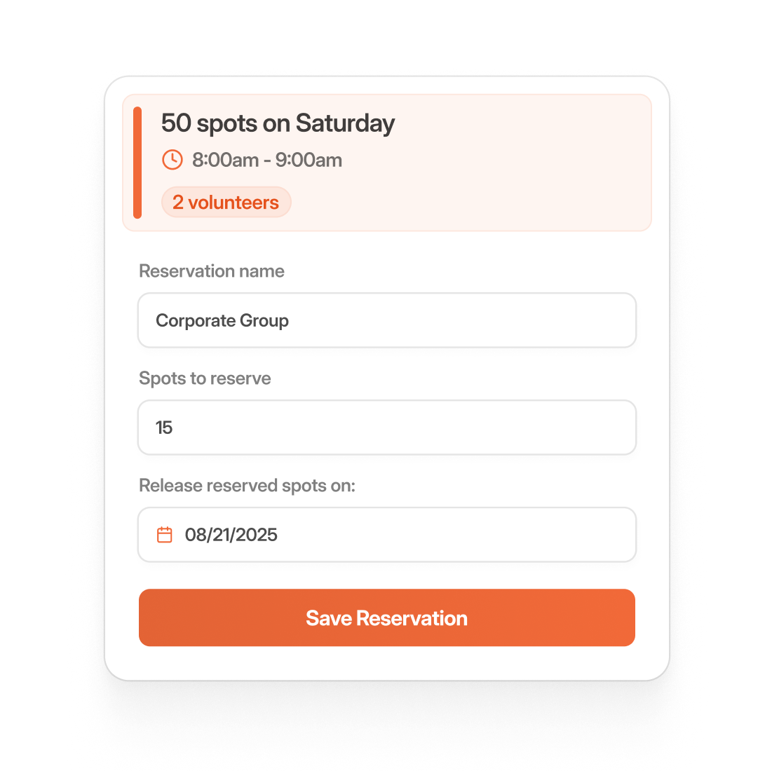 VolunteerLocal: Event based volunteer management tool to handle registrations, assignments, and check ins